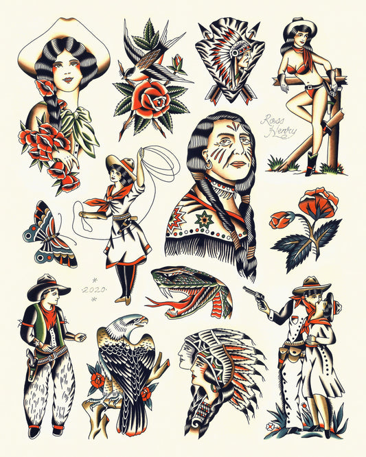 Ross Henry Western Flash Sheet